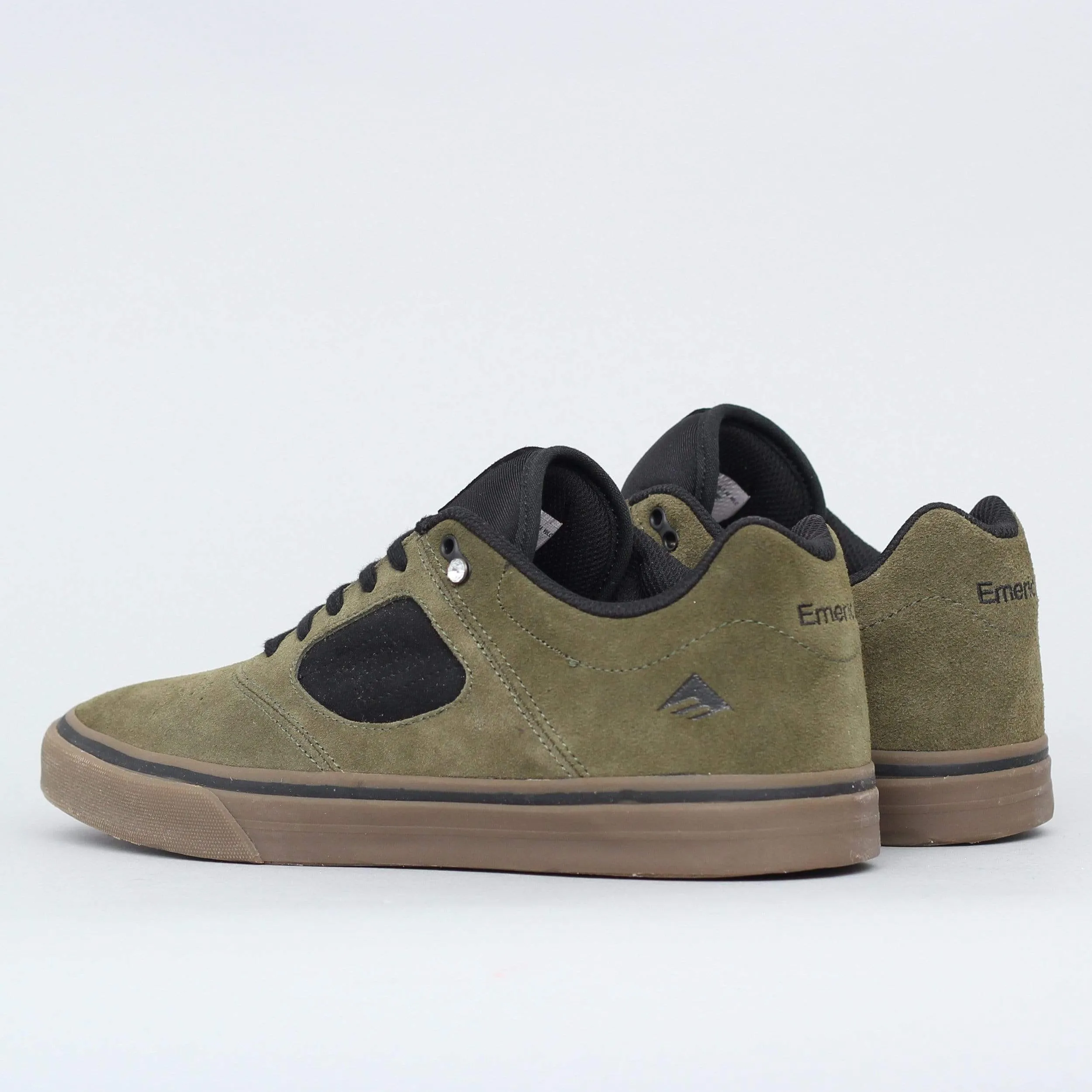 Emerica Reynolds 3 G6 Vulc Shoes Olive / Black / Gum