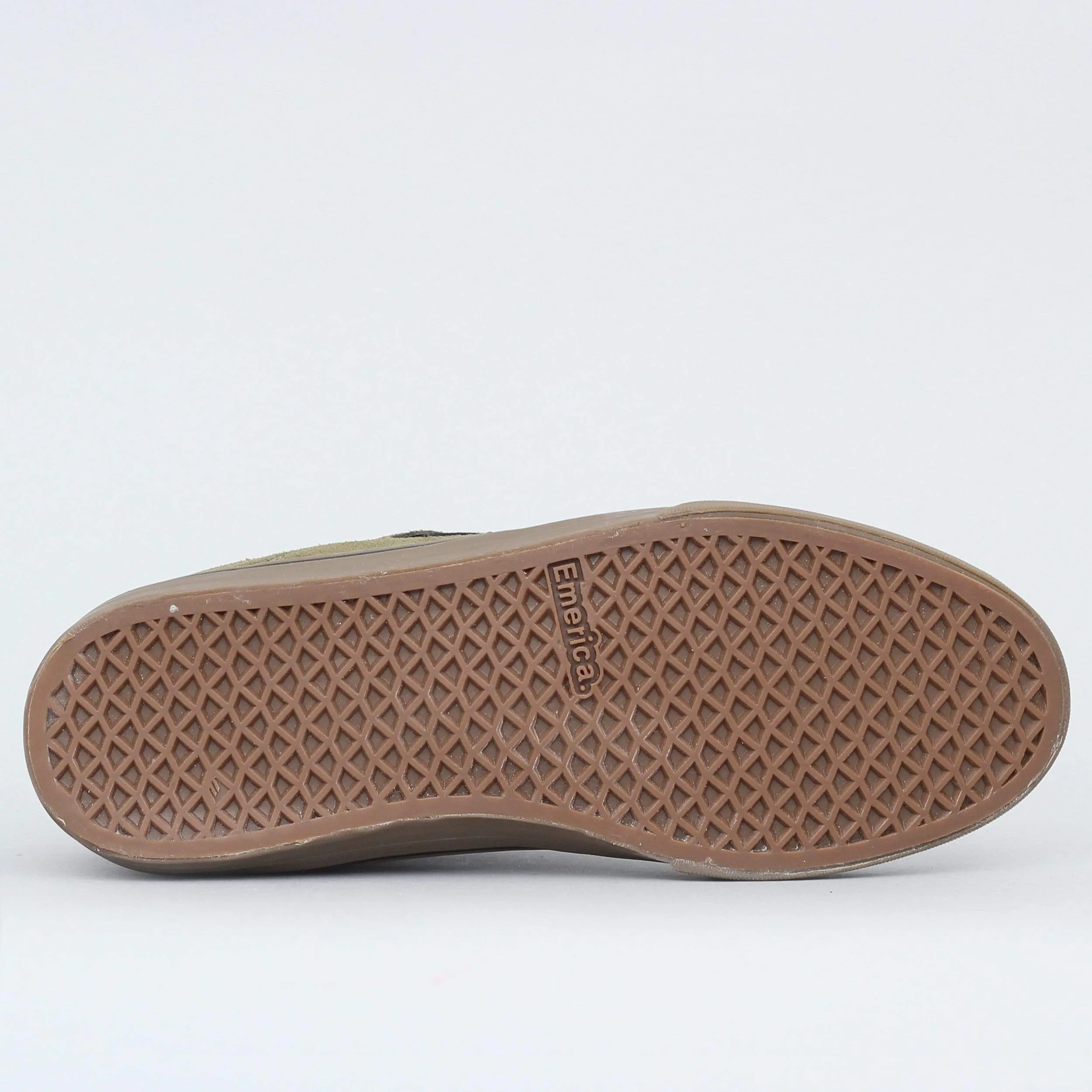 Emerica Reynolds 3 G6 Vulc Shoes Olive / Black / Gum
