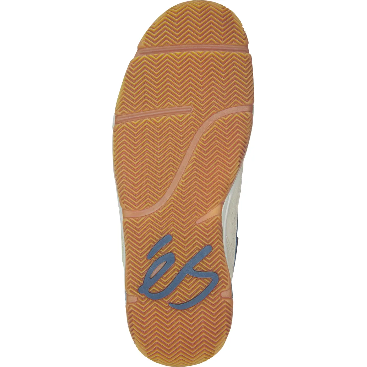 eS Quattro Plus Skateboard Shoe - White/Blue/Gum