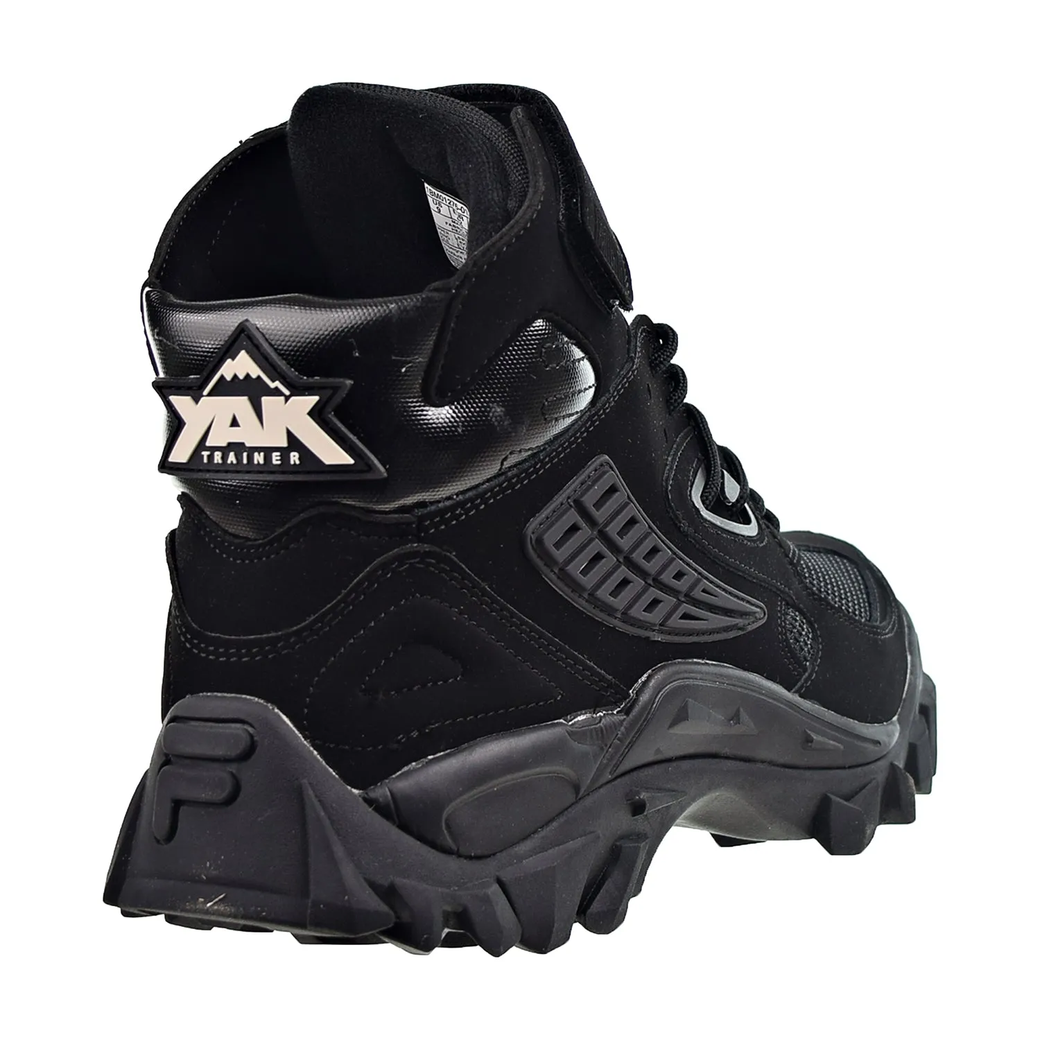 Fila Yak Men's Boots Black-Gardenia