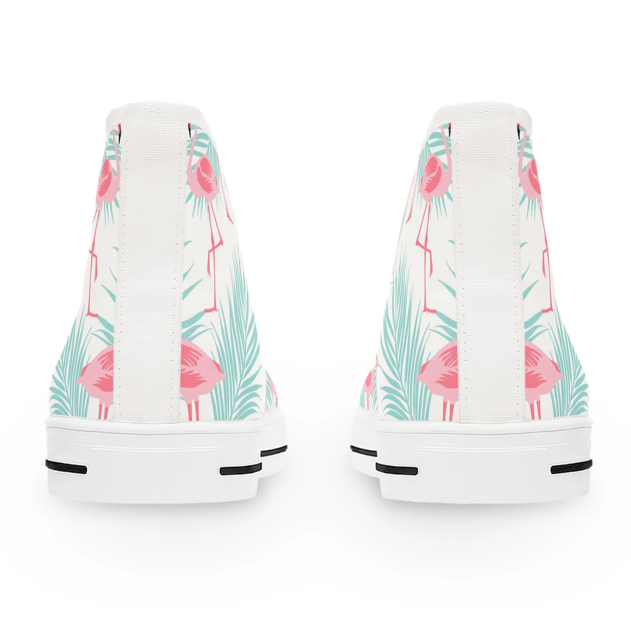 Flamingos Women's High Top Sneakers