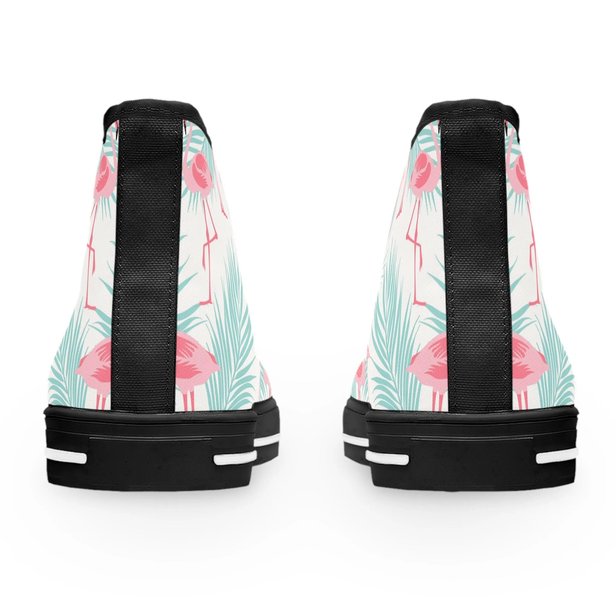 Flamingos Women's High Top Sneakers