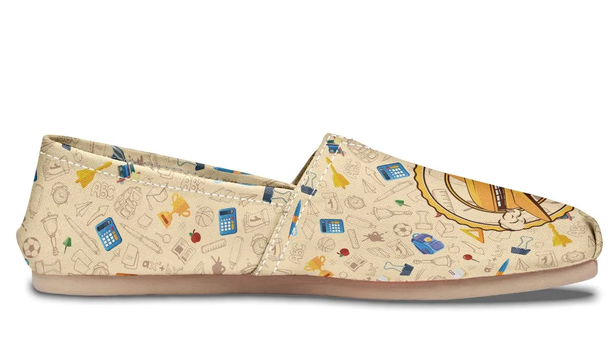 Flying School Bus Casual Shoes