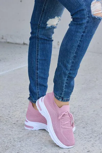 Forever Link Move Free Lace-up Mesh Athletic Shoes