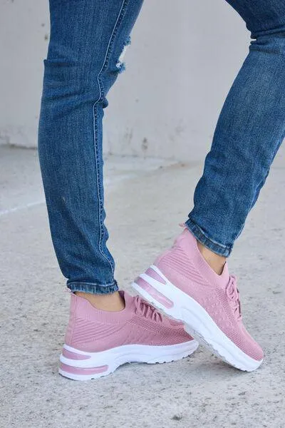 Forever Link Move Free Lace-up Mesh Athletic Shoes