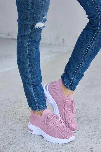 Forever Link Move Free Lace-up Mesh Athletic Shoes