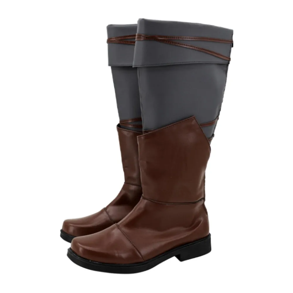 Game Baldur's Gate Wyll Cosplay Shoes Boots Halloween Costumes Accessory Custom Made