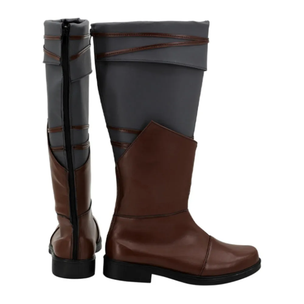 Game Baldur's Gate Wyll Cosplay Shoes Boots Halloween Costumes Accessory Custom Made
