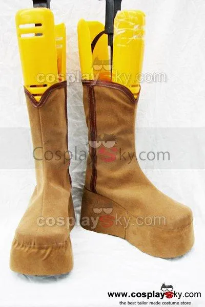 Gin Tama kagura Cosplay Boots Shoes Custom Made