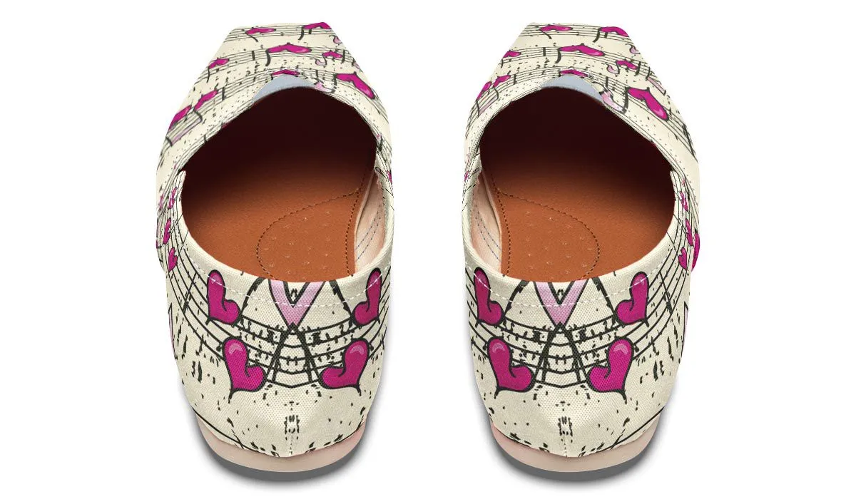 Heart Music Casual Shoes