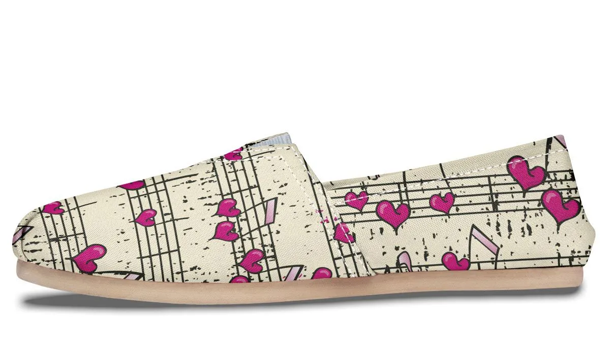 Heart Music Casual Shoes