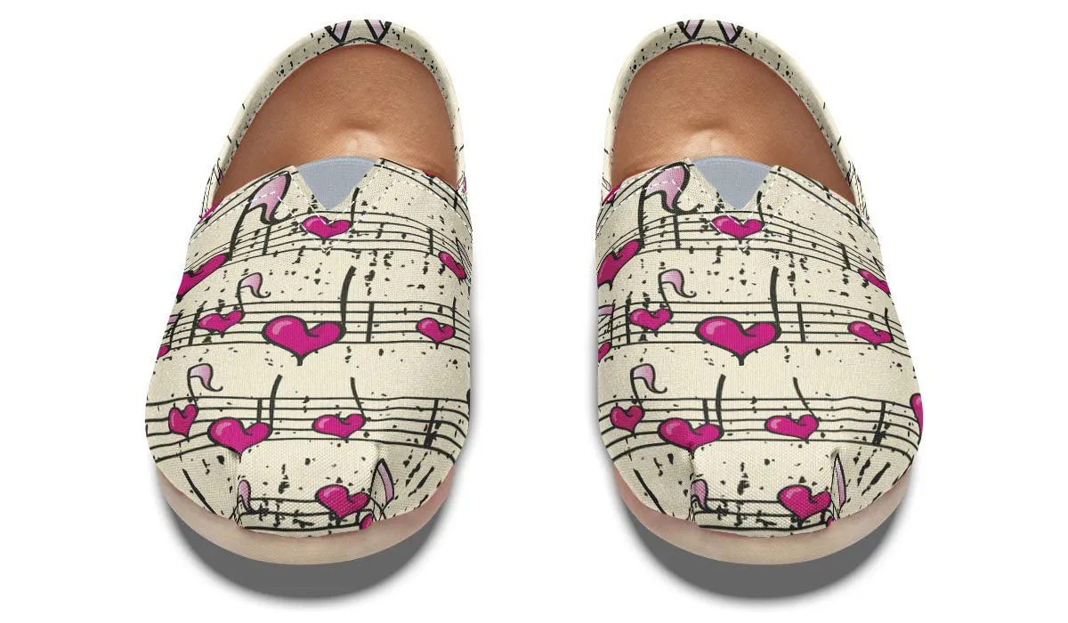 Heart Music Casual Shoes