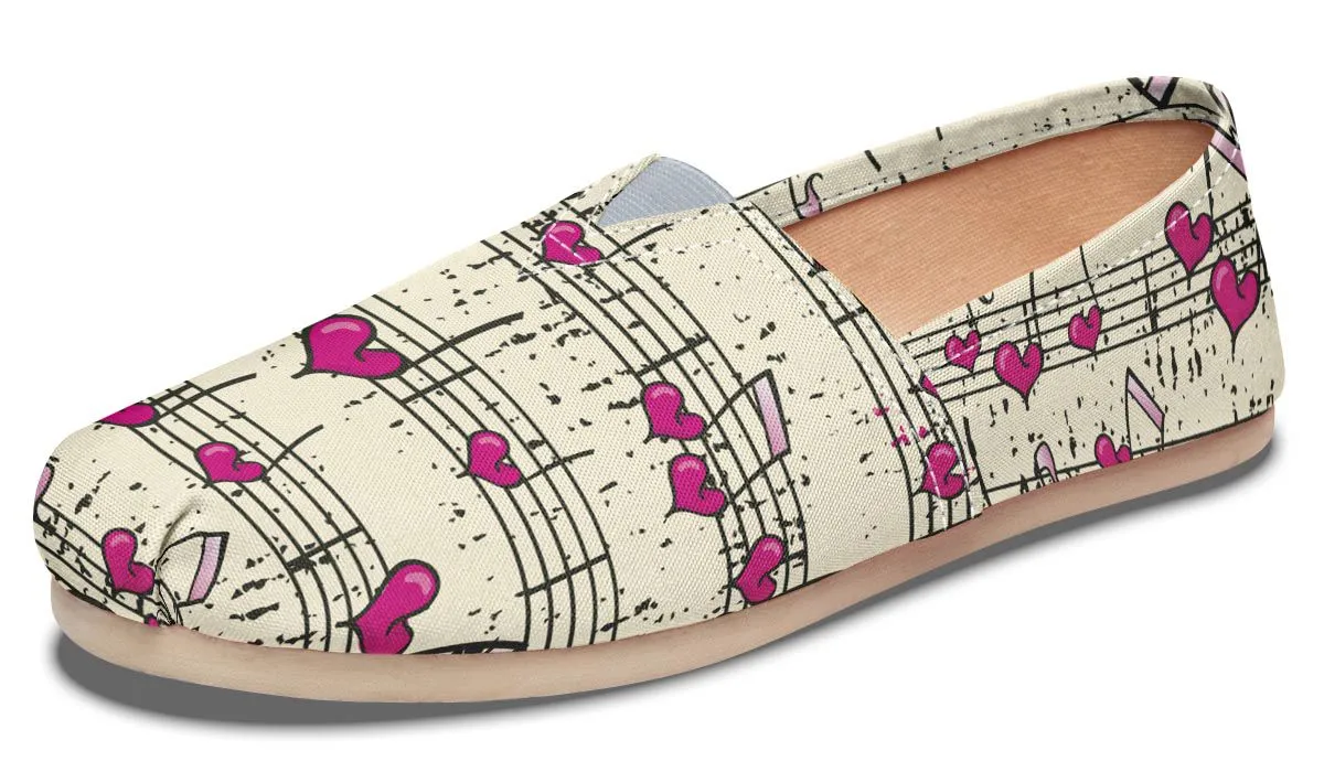 Heart Music Casual Shoes