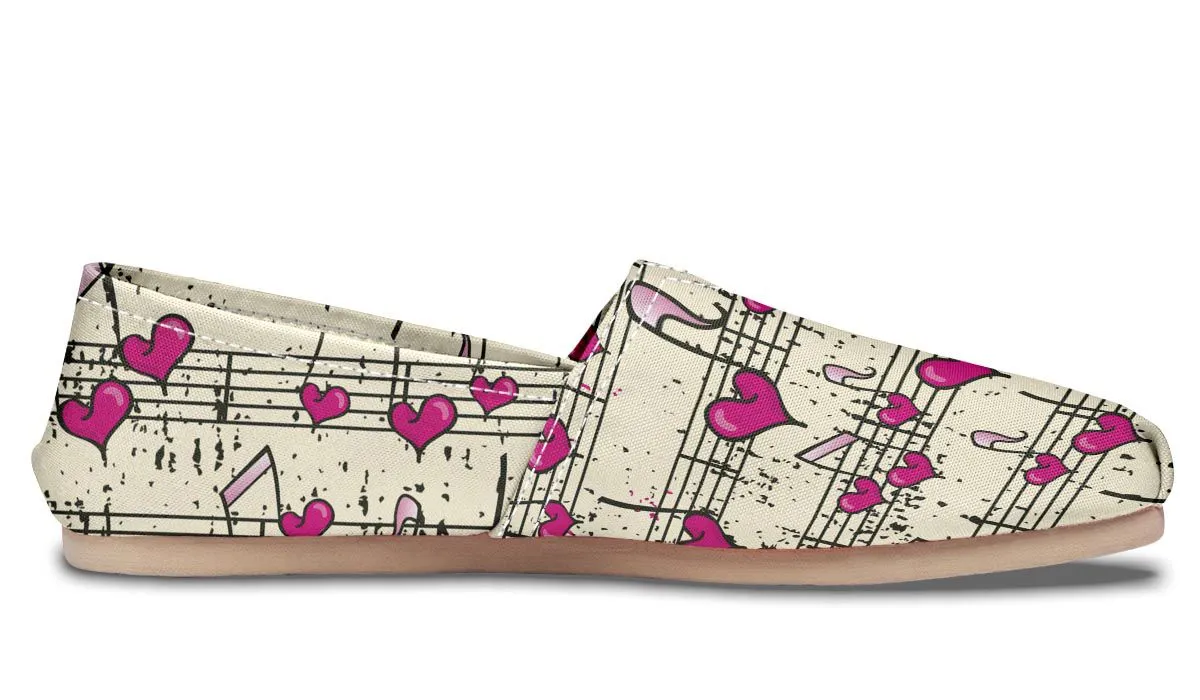 Heart Music Casual Shoes