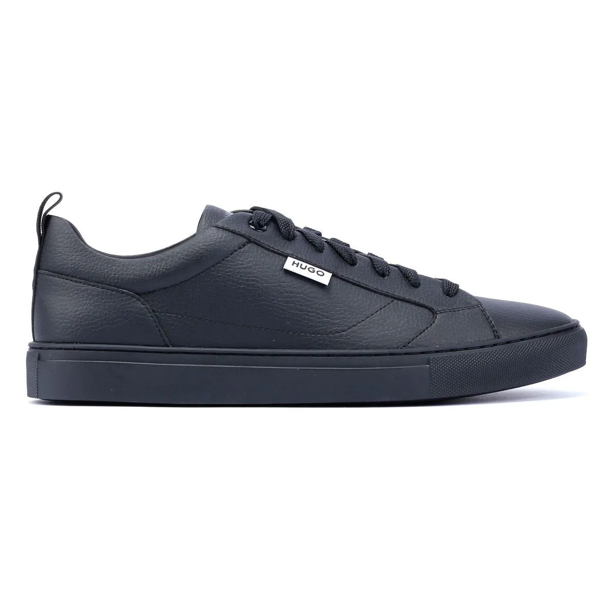 Hugo Morrie Tennis Men's Black Mono Trainers