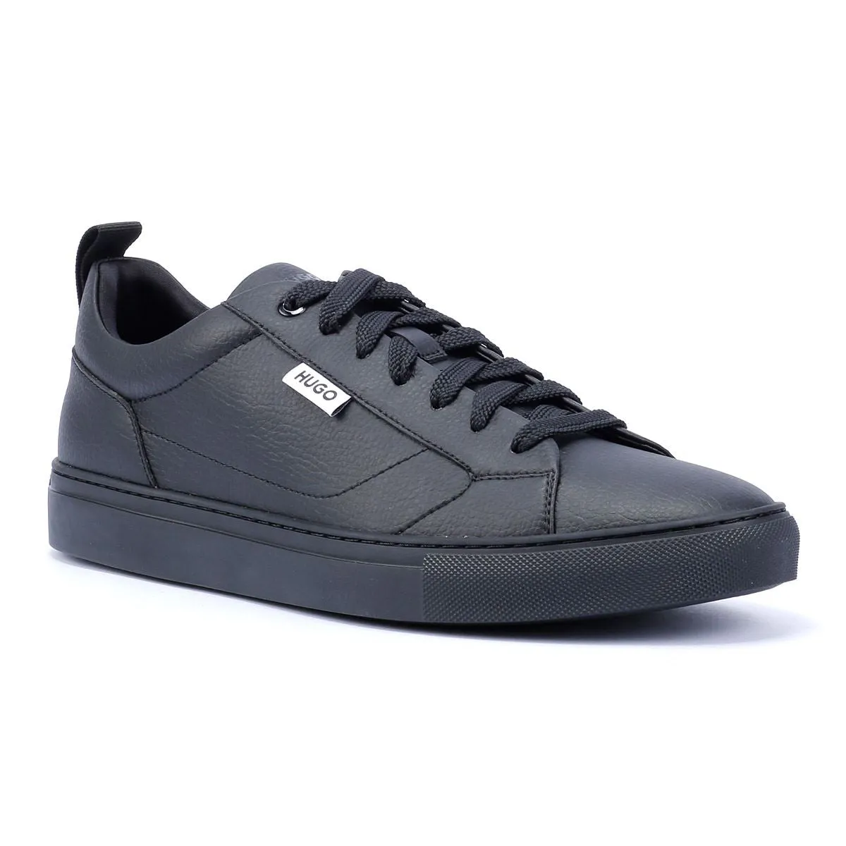 Hugo Morrie Tennis Men's Black Mono Trainers