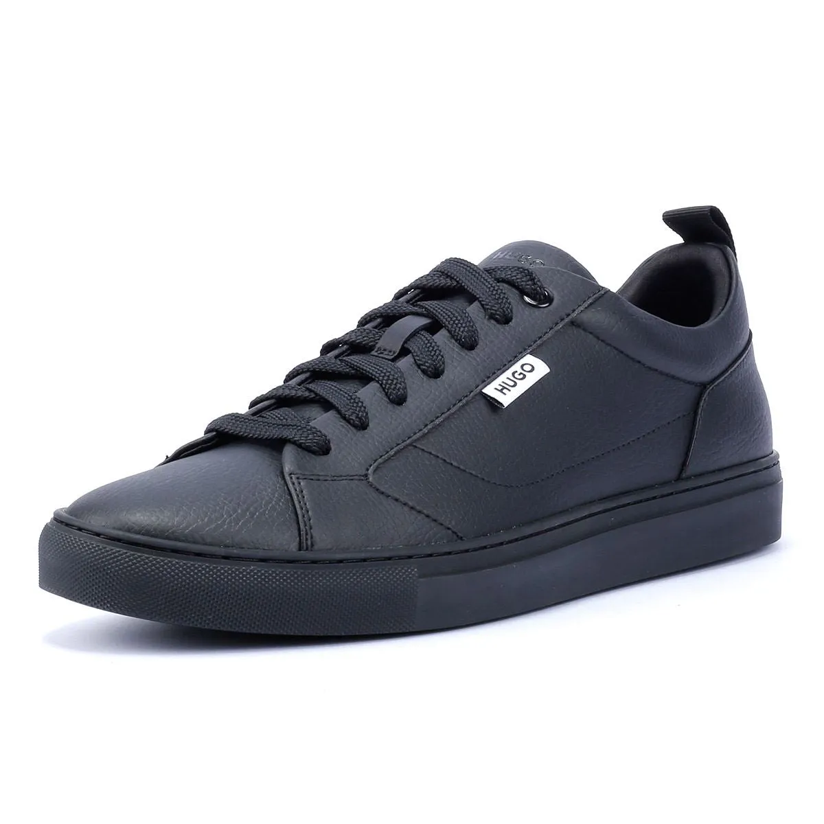 Hugo Morrie Tennis Men's Black Mono Trainers