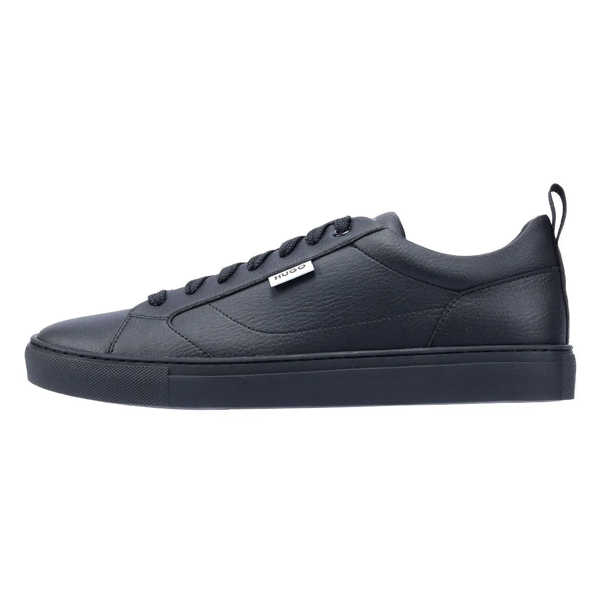 Hugo Morrie Tennis Men's Black Mono Trainers