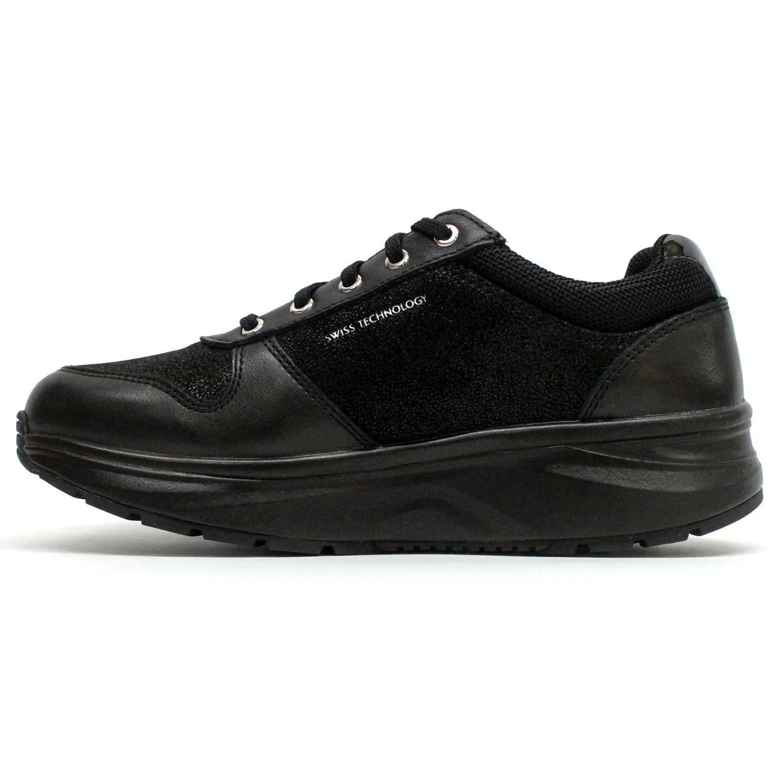 Joya Dynamo Zip Velour Leather Women's Low Top Trainers