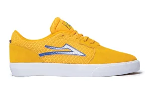 Lakai Cardiff Skate Shoes - Gold/Blue