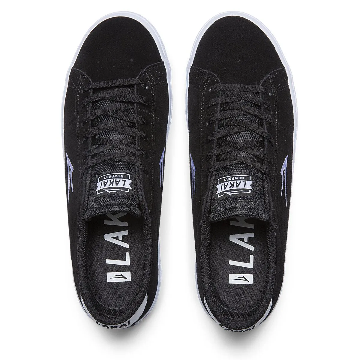 Lakai Newport Skate Shoes - Black