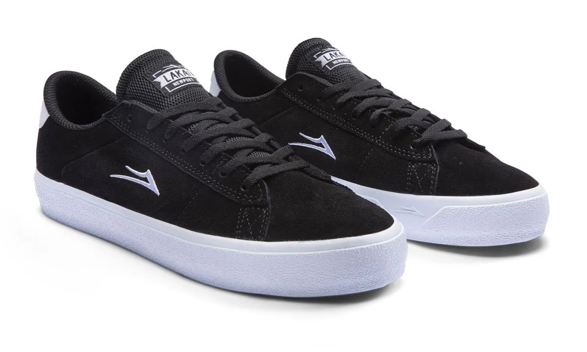 Lakai Newport Skate Shoes - Black