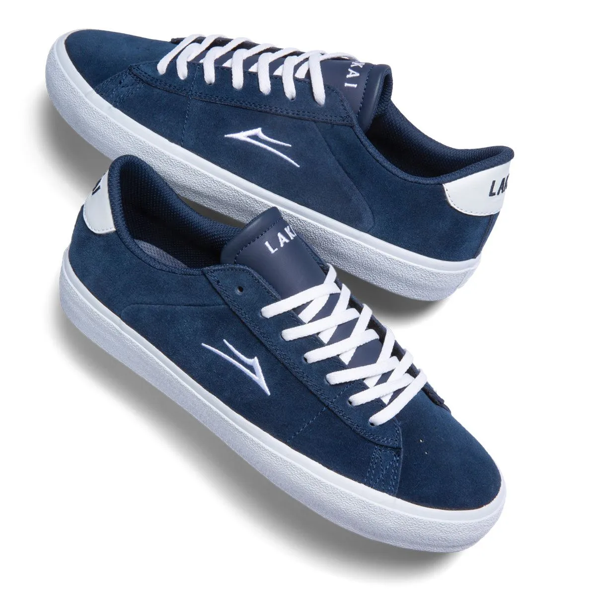 Lakai Newport Skate Shoes - Navy