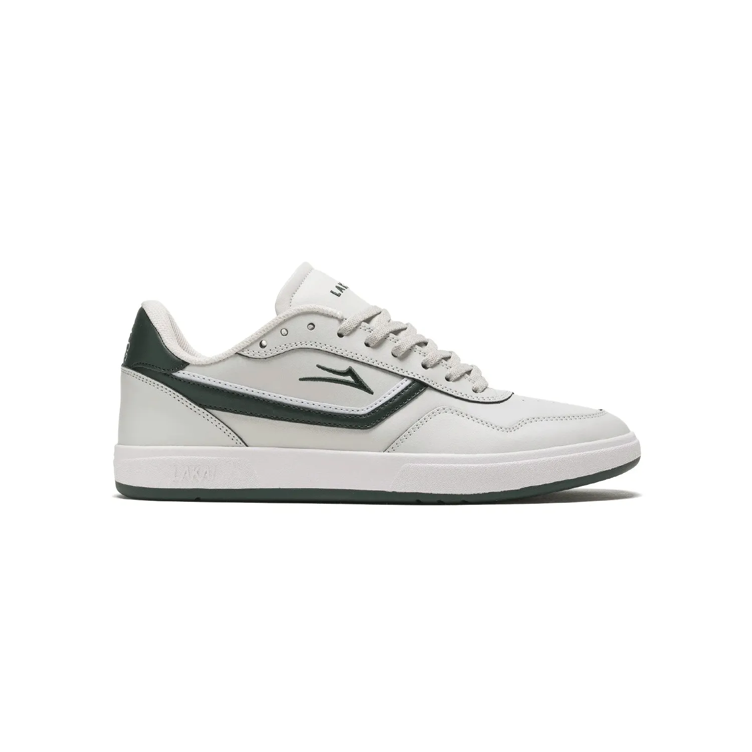 Lakai - Terrace Leather Shoes - Cream/Pine SALE