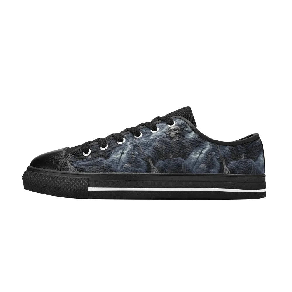 Lightning Grim Reaper Aquila Canvas Shoes