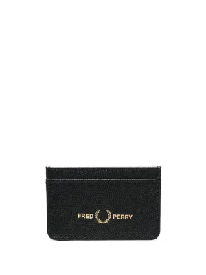 logo-print cardholder