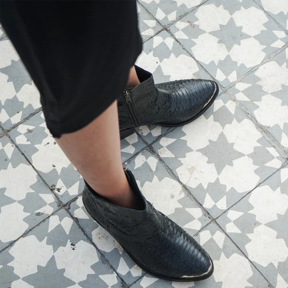 MANTRA Snakeskin Boots