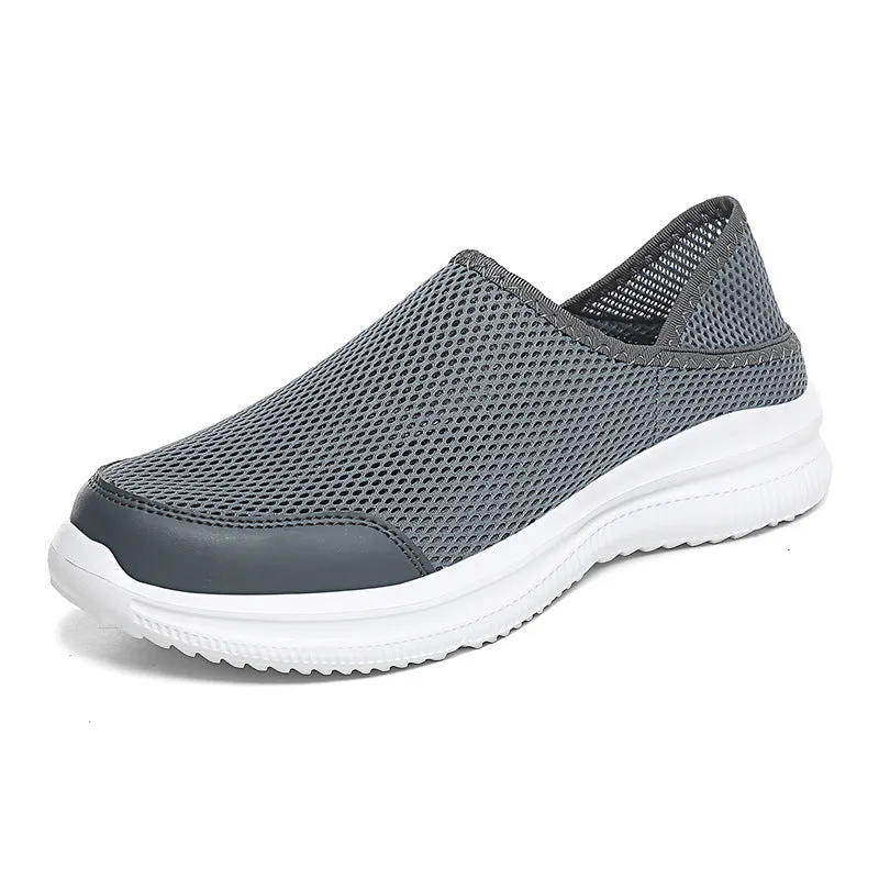 Men Shoes Slip On Lazy Shoes Breathable Mesh Sandals Slippers Lightweight Sneakers Tenis Feminino Zapatos