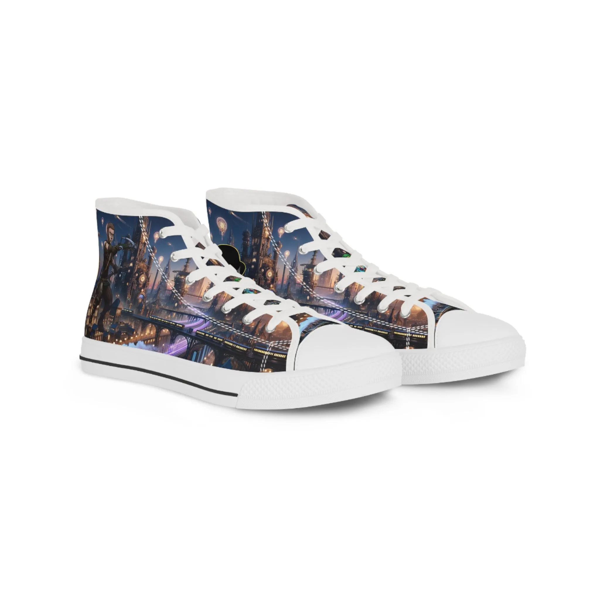 Men's High Top Sneakers- Levin