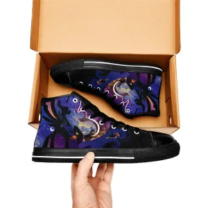 My Little Pony Friendship Is Magic Princess Luna Shoes High Top Sneakers for Kids and Adults
