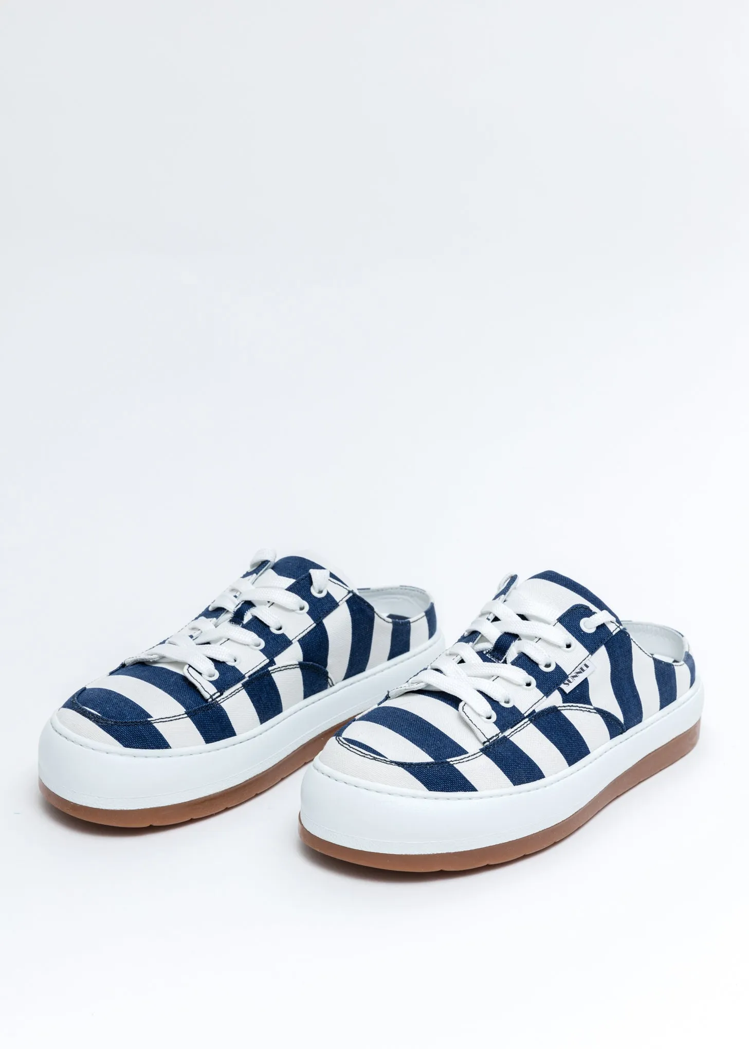 Navy Stripes Dreamy Sabot