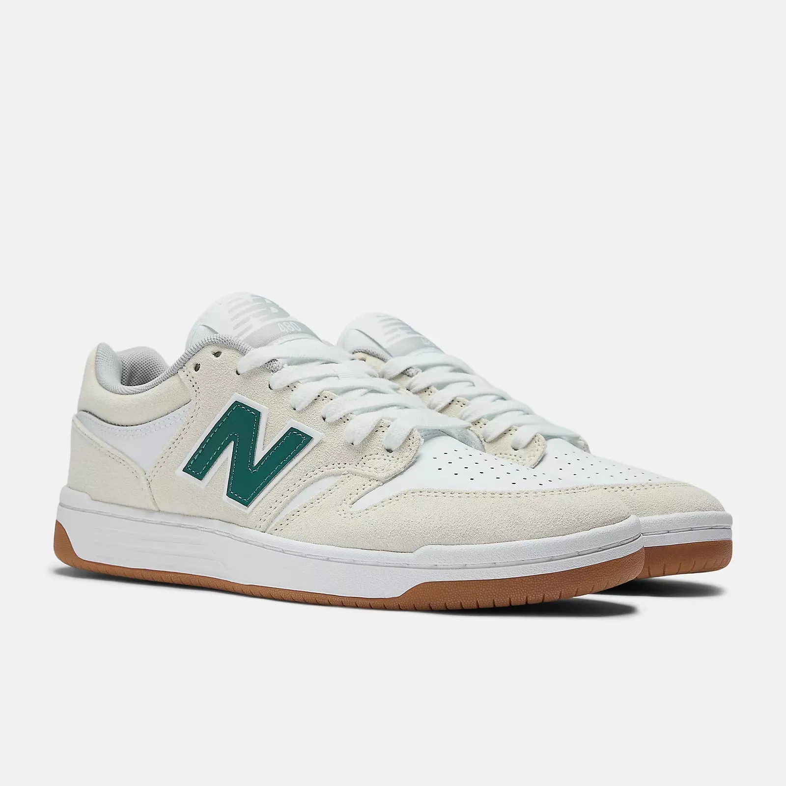 New Balance Numeric 480 - Sea Salt w/ Vintage Teal