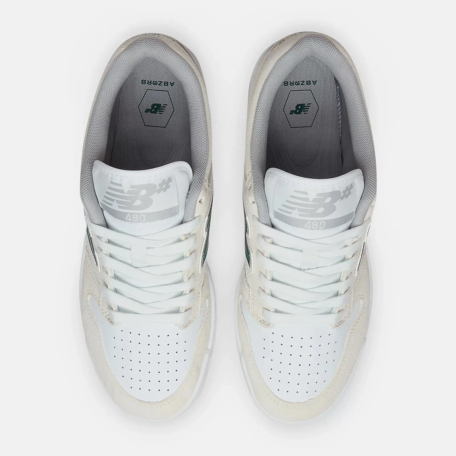 New Balance Numeric 480 - Sea Salt w/ Vintage Teal