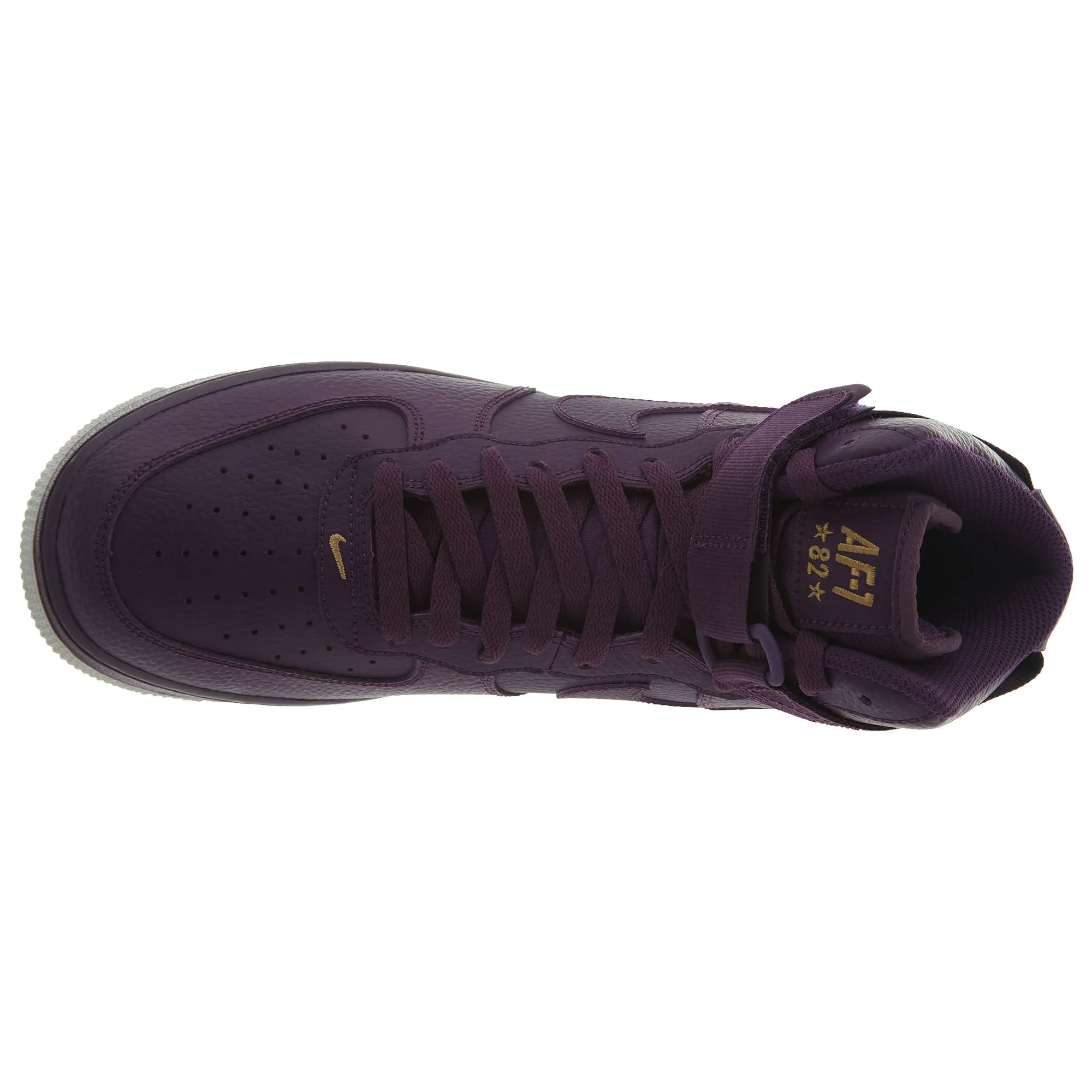 Nike Air Force 1 High 07' Lifestyle Shoes Night Purple Mens Sneaker Style # 315121-500