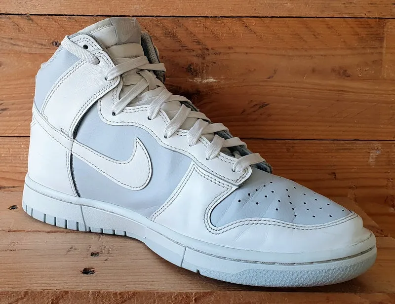 Nike Dunk High Trainers UK8/US9/EU42.5 DJ6189-100 Summit White Pure Platinum
