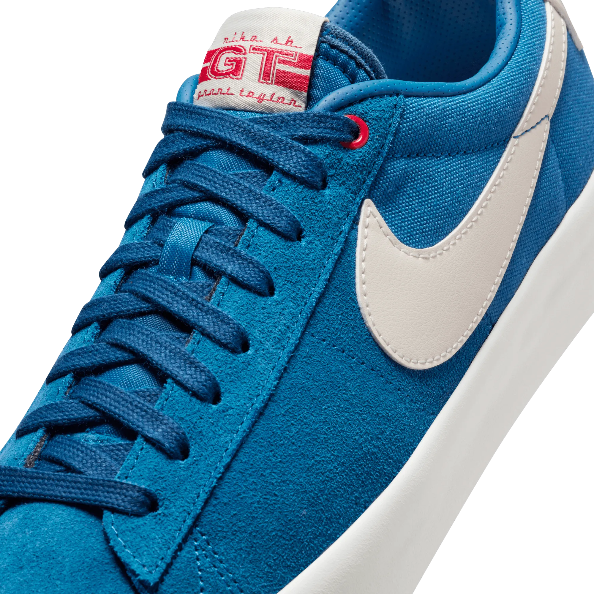 Nike SB Blazer Low Pro GT Skateboard Shoe - Court Blue/LT Orewood BRN-Court Blue