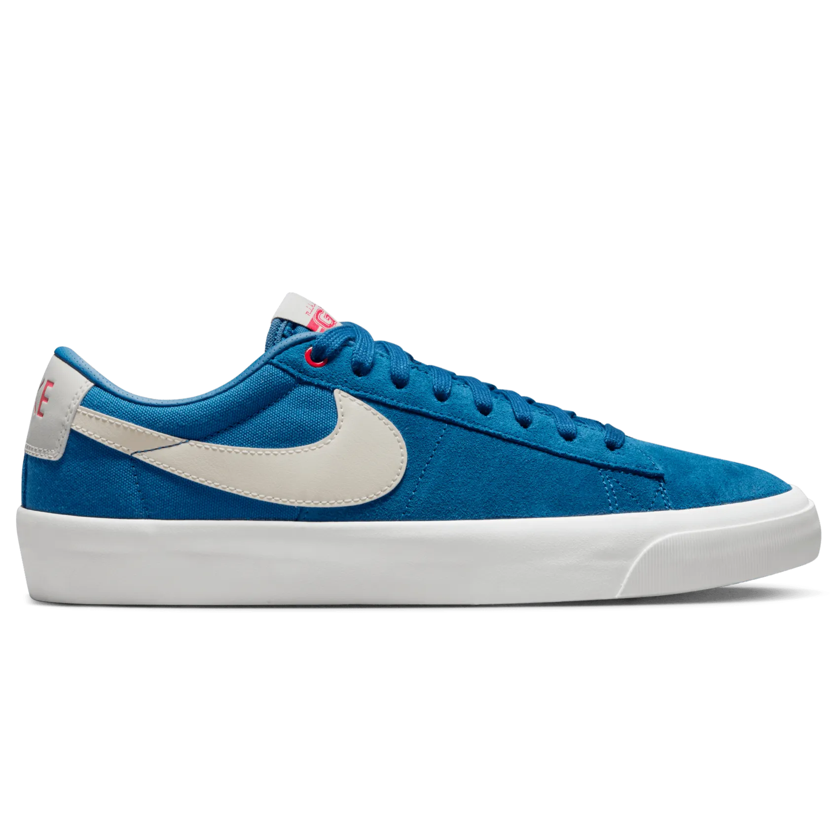 Nike SB Blazer Low Pro GT Skateboard Shoe - Court Blue/LT Orewood BRN-Court Blue