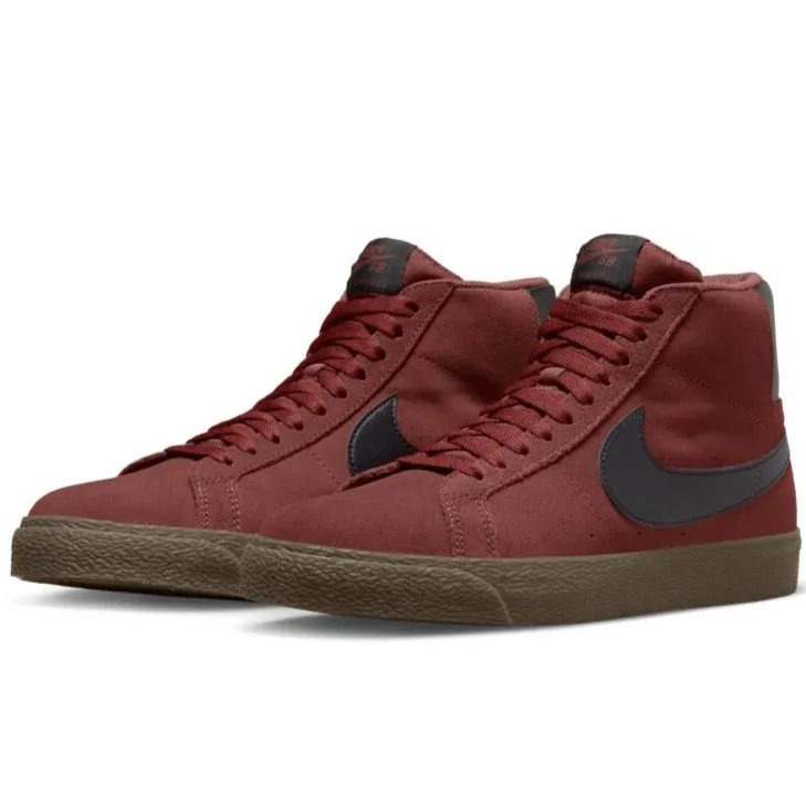 Nike SB Blazer Mid Skate Shoe - Oxen Brown/Black-Oxen Brown