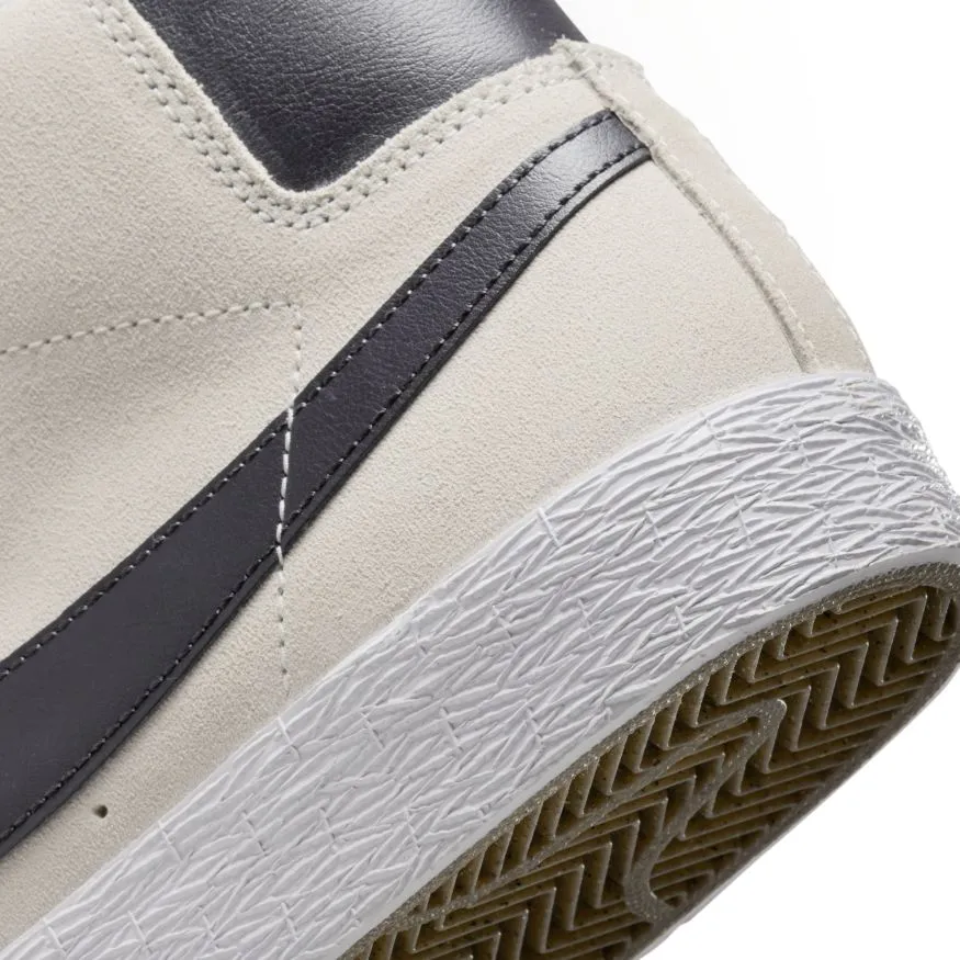 Nike SB Blazer Mid Skate Shoe - Phantom/Cave Purple-Phantom-White