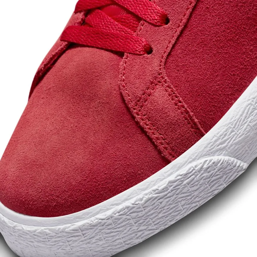 Nike SB Blazer Mid Skate Shoe - University Red/White-University Red