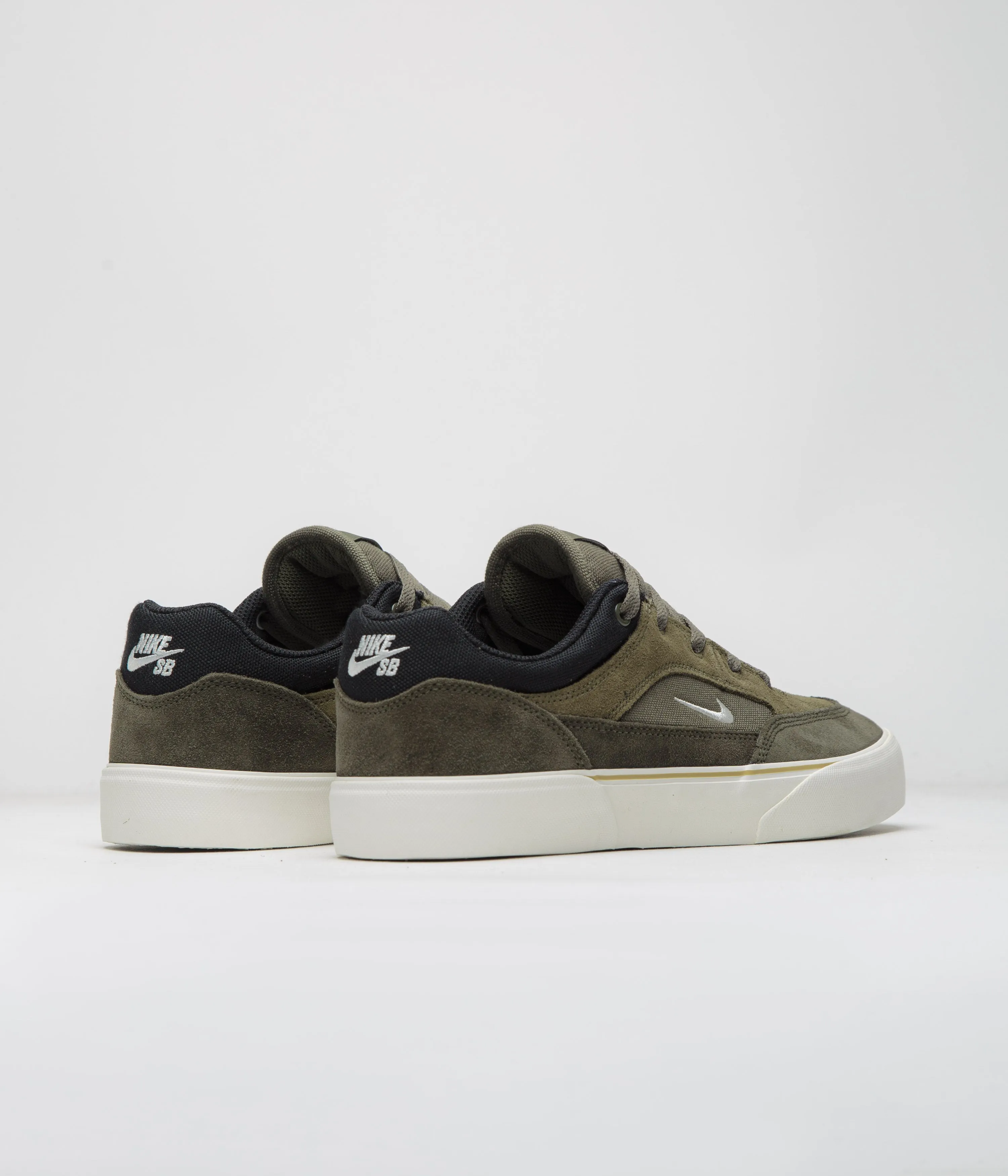 Nike SB Malor Shoes - Medium Olive / Sail - Cargo Khaki - Black