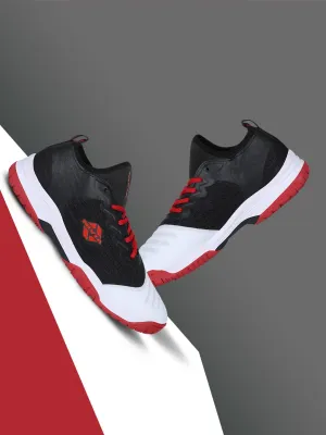 NIVIA Men Zeal 2.0: The Perfect Tennis Court (Black)