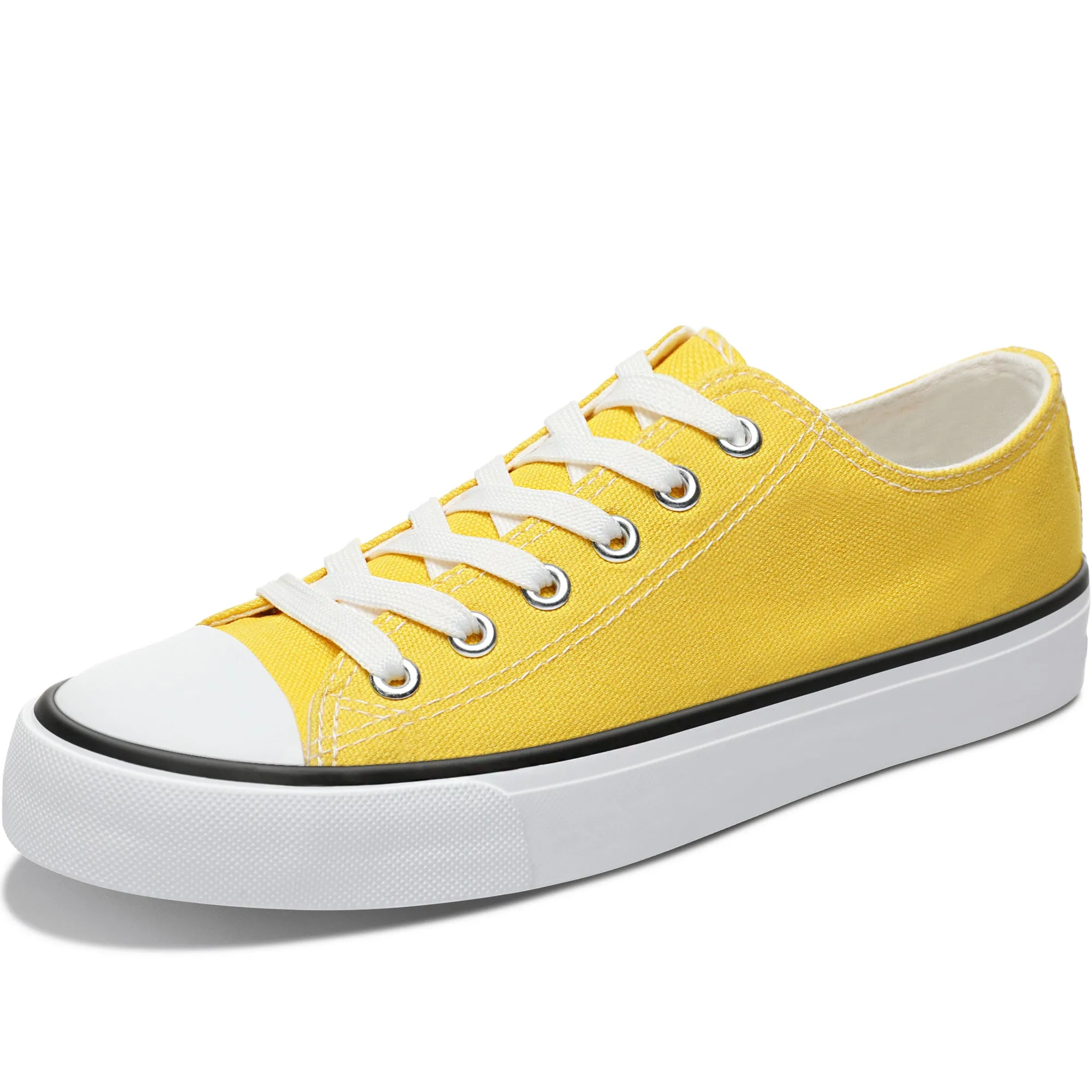 Obtaom Women’s Canvas Shoes Low Top Fashion Sneakers