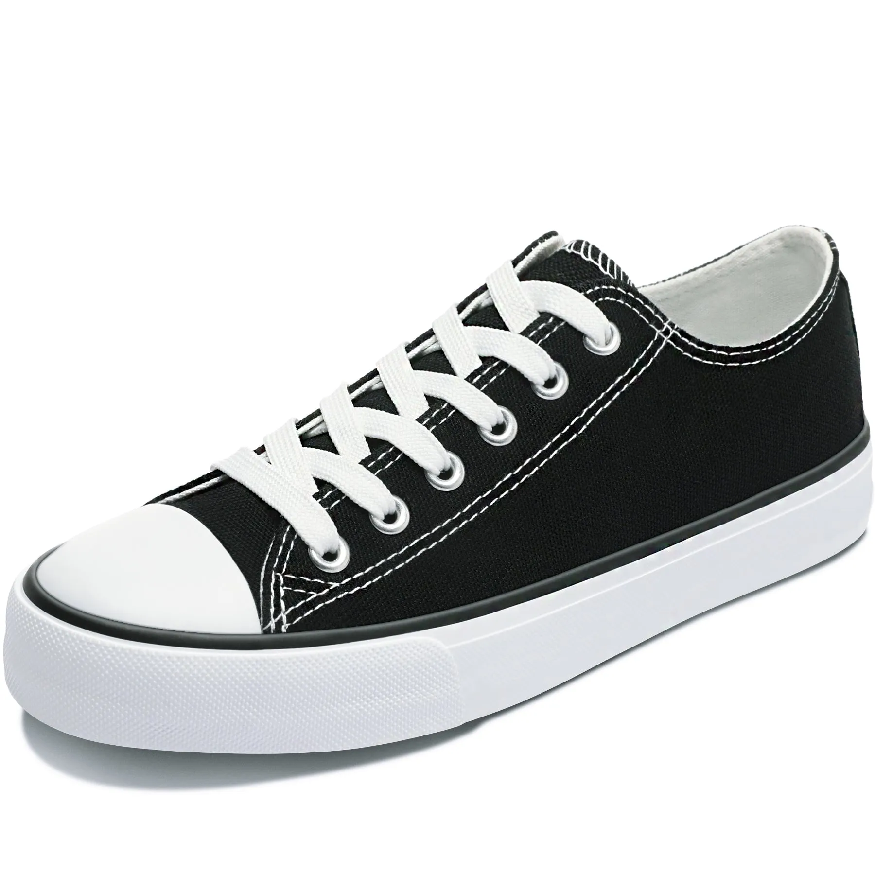 Obtaom Women’s Canvas Shoes Low Top Fashion Sneakers