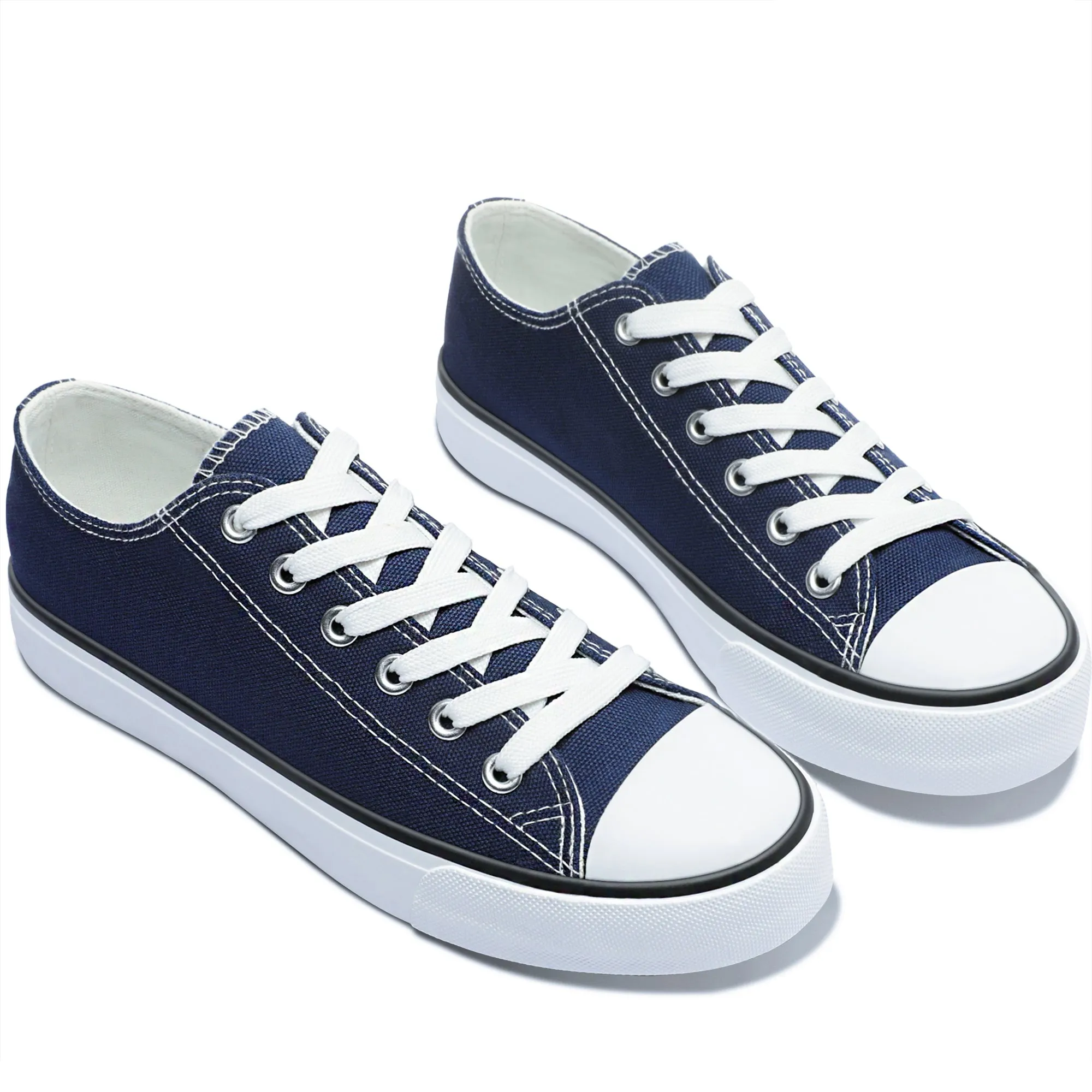 Obtaom Women’s Canvas Shoes Low Top Fashion Sneakers
