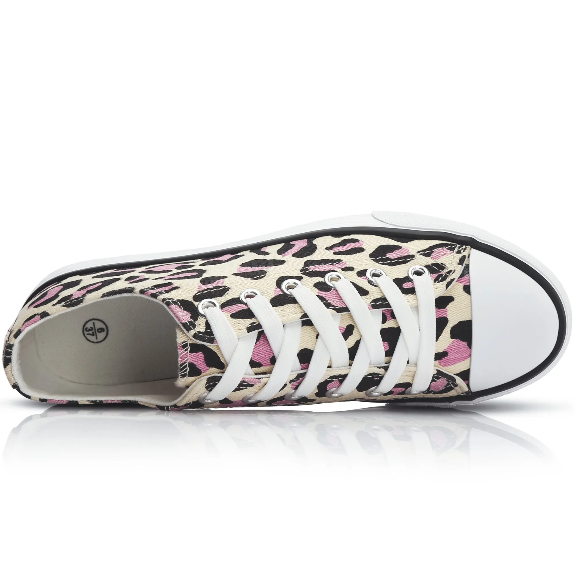 Obtaom Women’s Canvas Shoes Low Top Fashion Sneakers